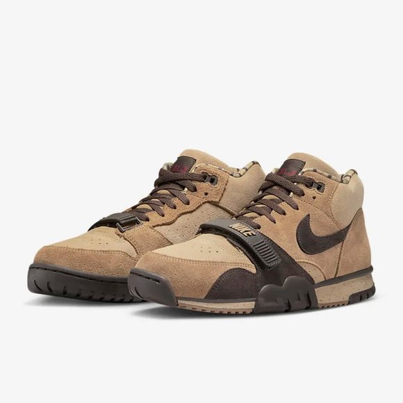 Nike Air Trainer 1 Men's Brown Suede Sneakers 11.5 New in Box - Picture 9 of 12